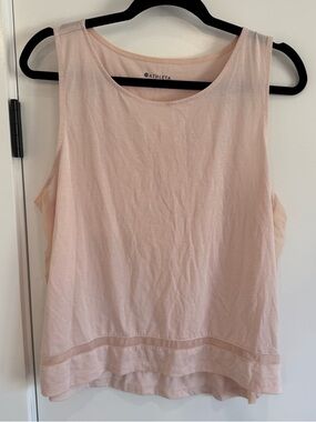 Athleta Pale Blush Sleeveless Tank